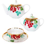 Сервиз чайный 6/14 (без сливочника) ф. Тюльпан рис. Калинка