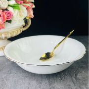 Салатник 27см. Коллекция «Maria gold». Подарочная упаковка. Фарфор.